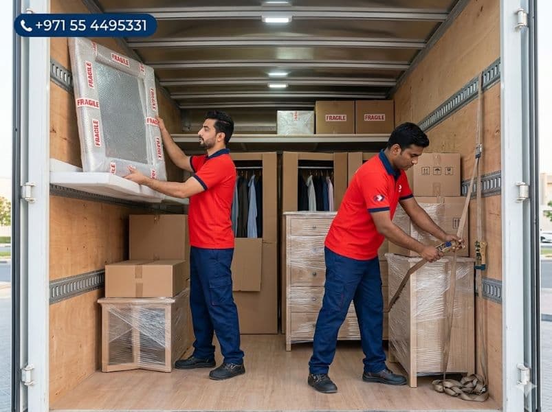 fragile items strategic loading in dubai