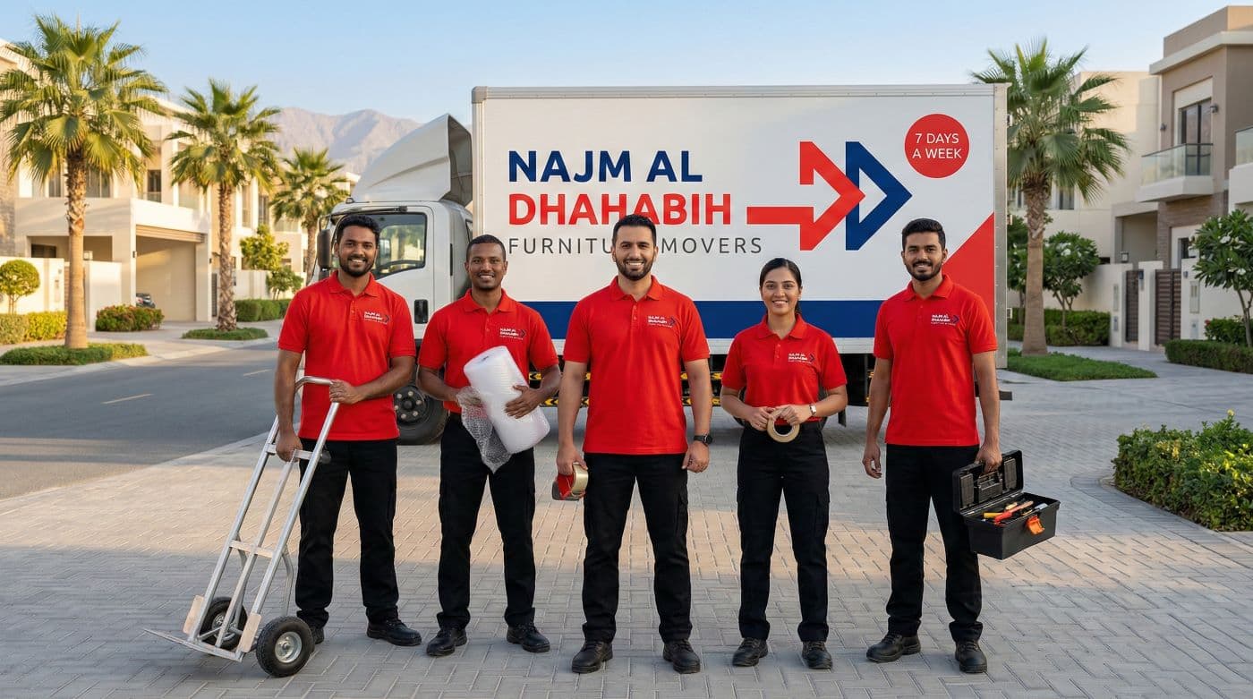 Najm Al Dhahabih Movers in Dubai