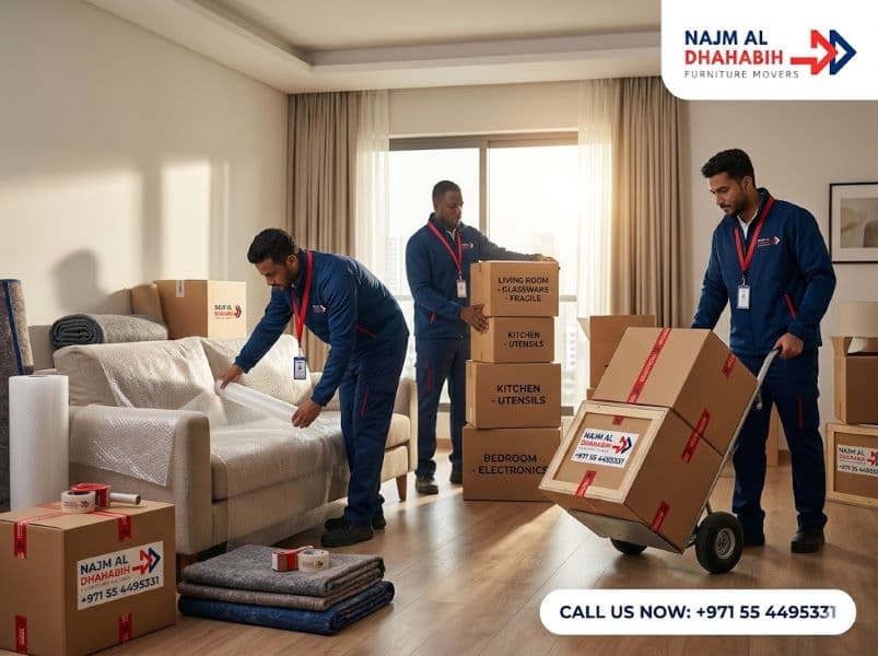 house movers in sharjah packing and moving services