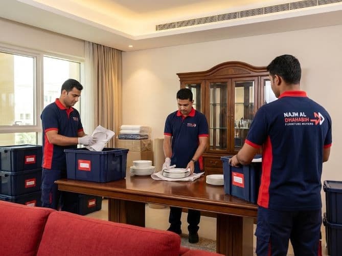 najm al dhahabih movers in work