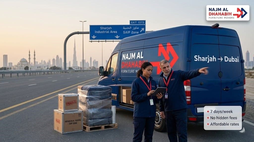 reliable sharjah to dubai movers affordable pricing